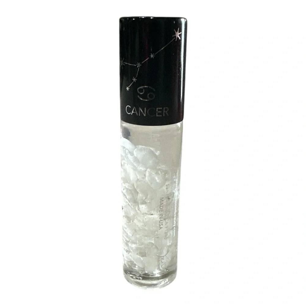 Blossom Cancer Zodiac Lip Gloss – Vanilla Scented w/ Crystals